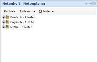 Notenplaner